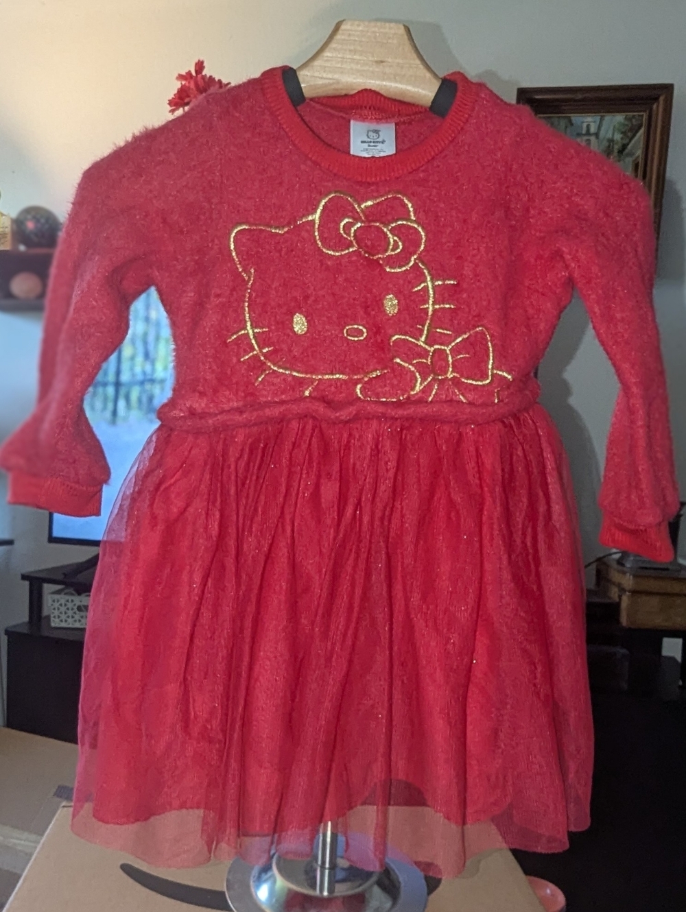 Hello Kitty And Red ♥️ Tulle Holiday Dresses